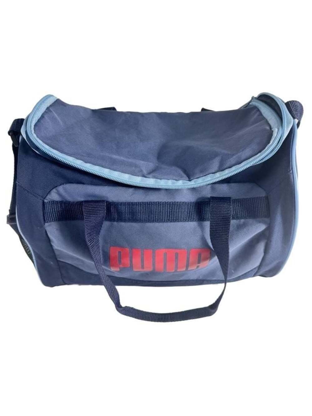 Puma Evercat Transformation Small Duffel Gym Bag, Navy and Red